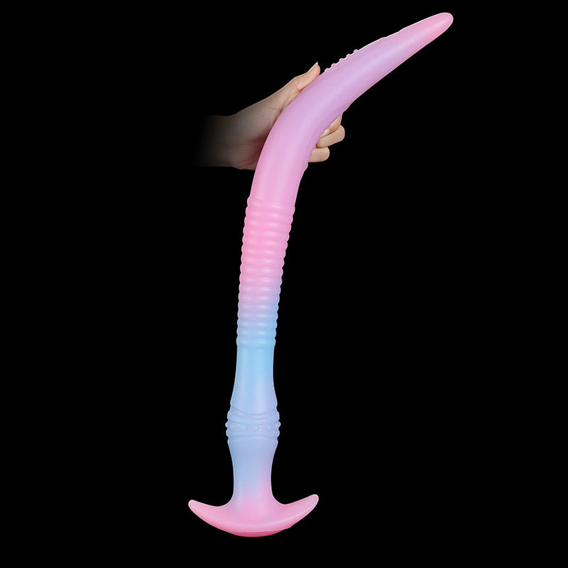 LONG ANAL DILDO 22 INCH LONG COLORFUL SOFT
