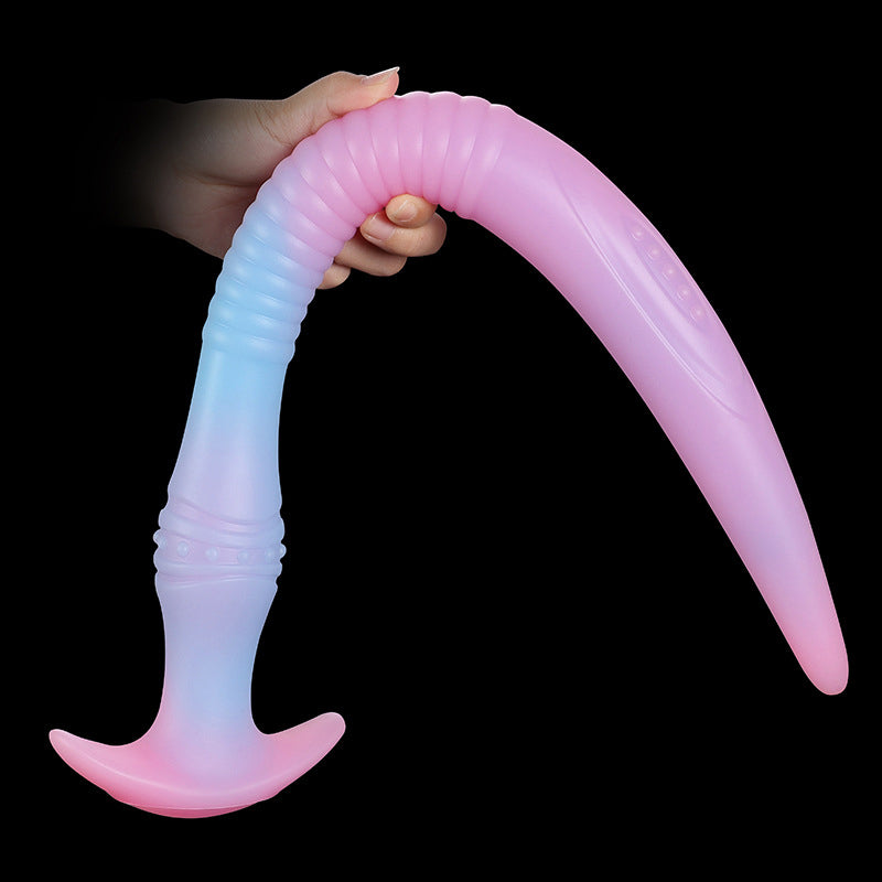 LONG ANAL DILDO 22 INCH LONG COLORFUL SOFT