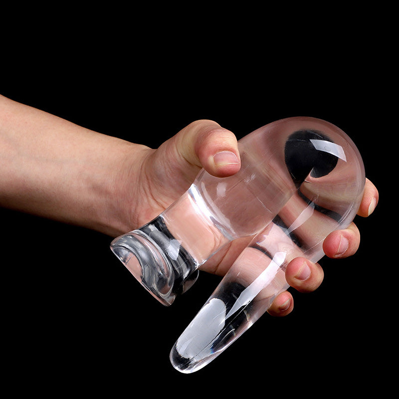 HUGE ANAL TOYS 13 INCH TRANSPARENT BEGINNERS MEN