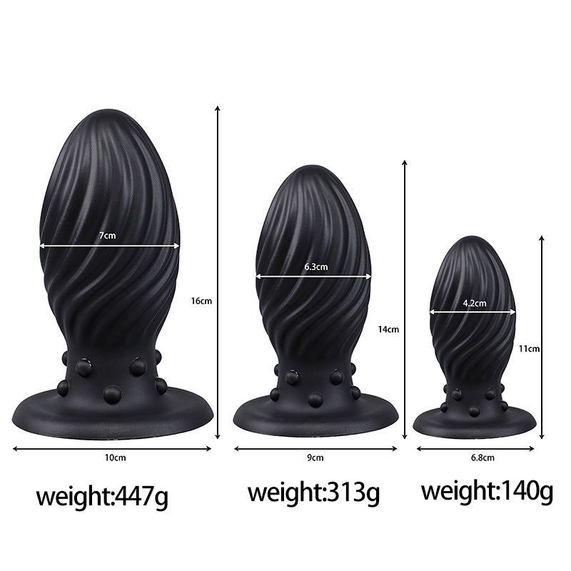 SMALL ANAL DILDO 6 INCH GOLD BLACK STARTER