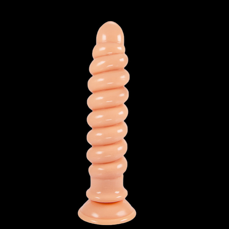 LARGE ANAL DILDO 9 INCH BLACK FEMALE