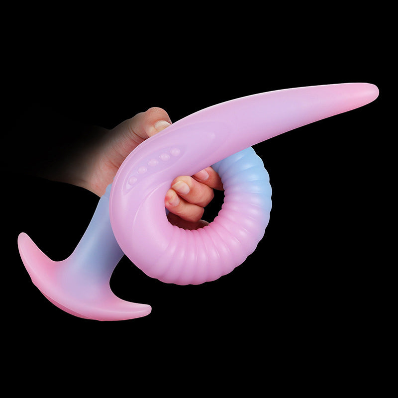 LONG ANAL DILDO 22 INCH LONG COLORFUL SOFT