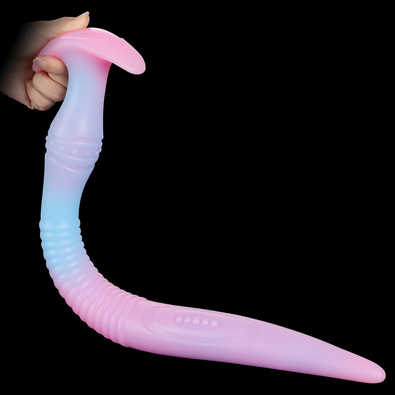 LONG ANAL DILDO 22 INCH LONG COLORFUL SOFT