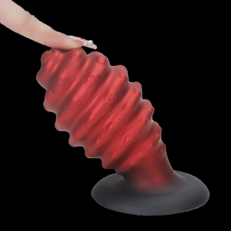 SMALL ANAL DILDO 6 INCH RED BEGINNER