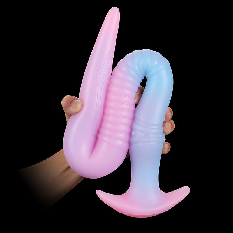 LONG ANAL DILDO 22 INCH LONG COLORFUL SOFT