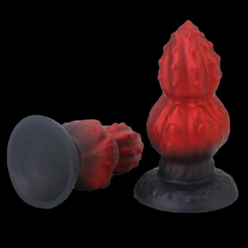 SMALL ANAL DILDO 5 INCH RED FOR MEN
