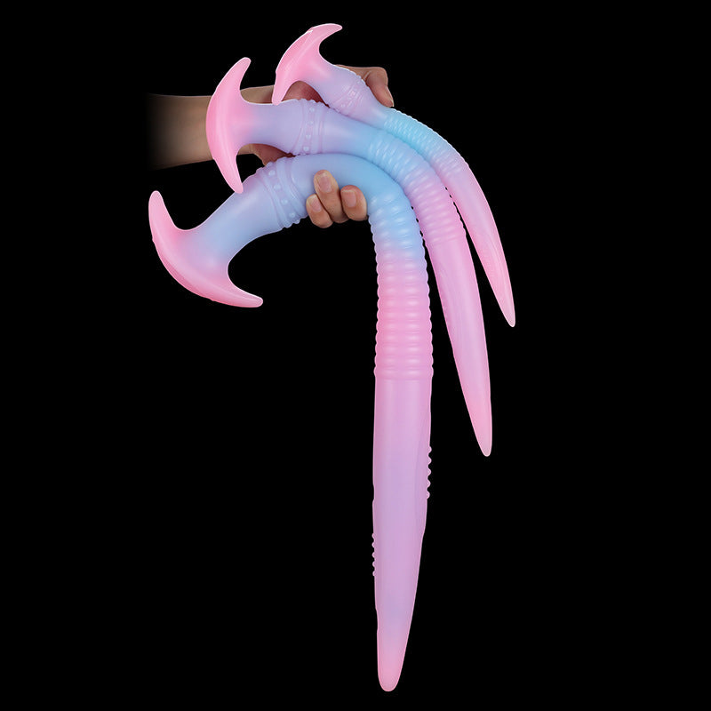 LONG ANAL DILDO 22 INCH LONG COLORFUL SOFT