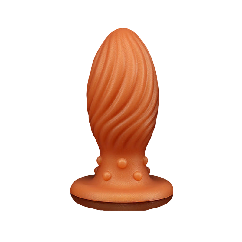 SMALL ANAL DILDO 6 INCH GOLD BLACK STARTER