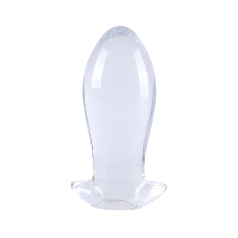 SMALL ANAL DILDO 7 INCH TRANSPARENT TRAINER