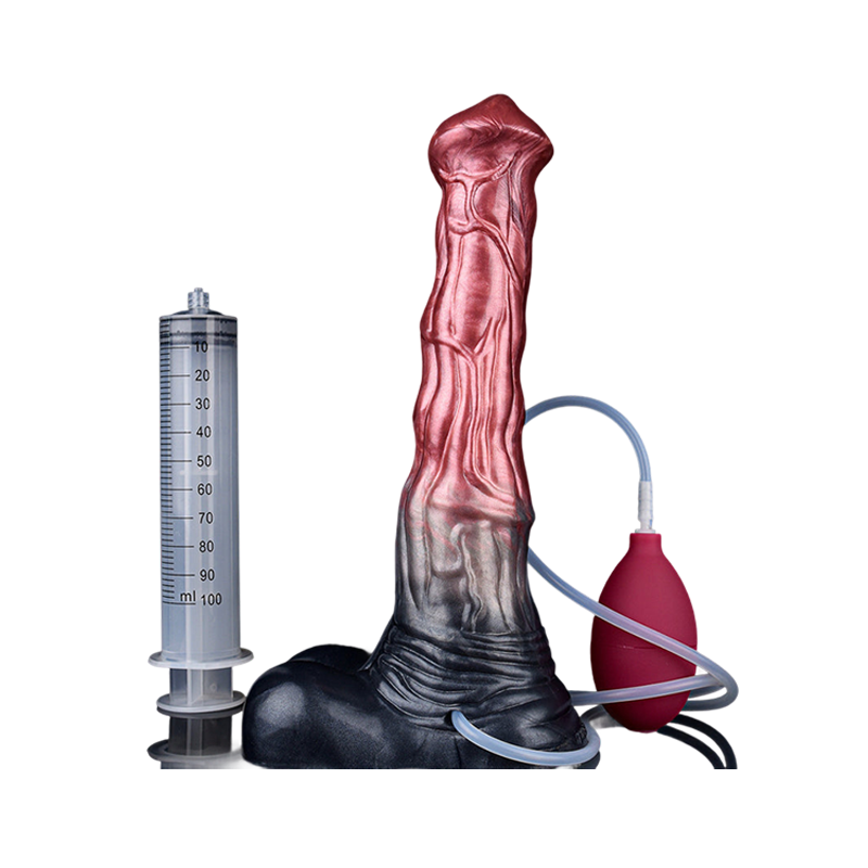 Gode gicleur monstre de 11 pouces en silicone