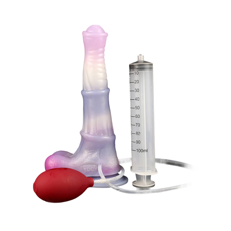 DILDO ÉJACULATEUR CHEVAL SILICONE 9 POUCES
