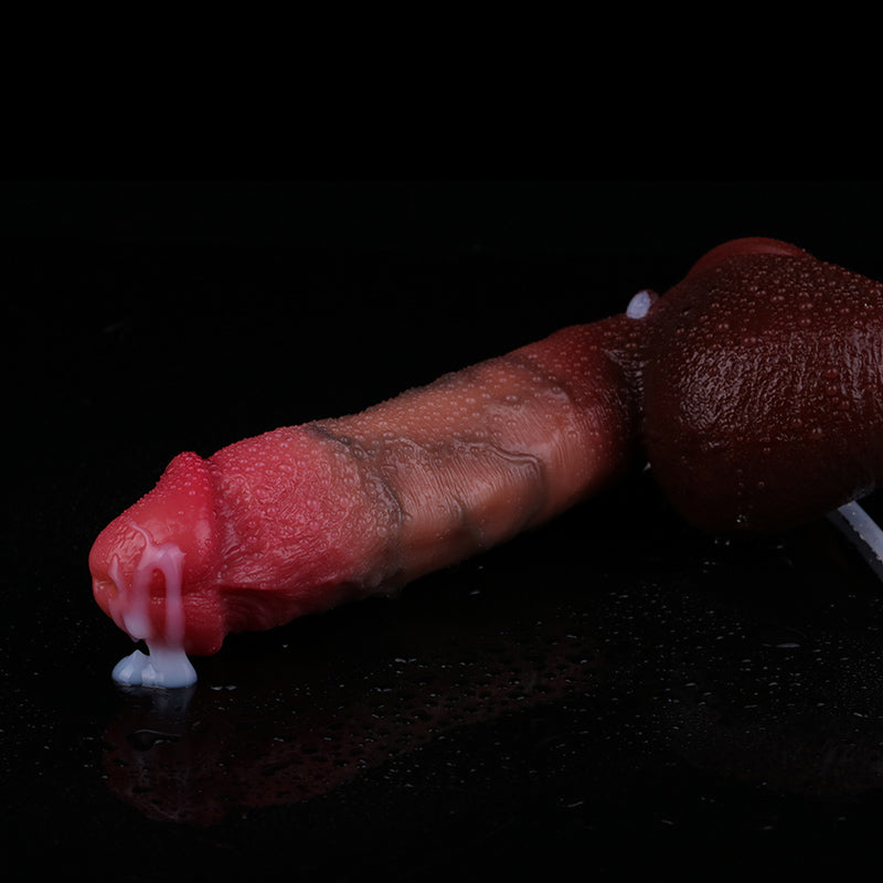 DILDO SQUIRTING RÉALISTE 9 POUCES SILICONE P1