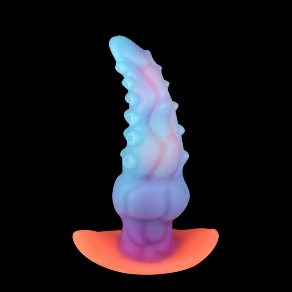 Gode anal en silicone à tentacules de 15 cm (6 po) en forme de pieuvre