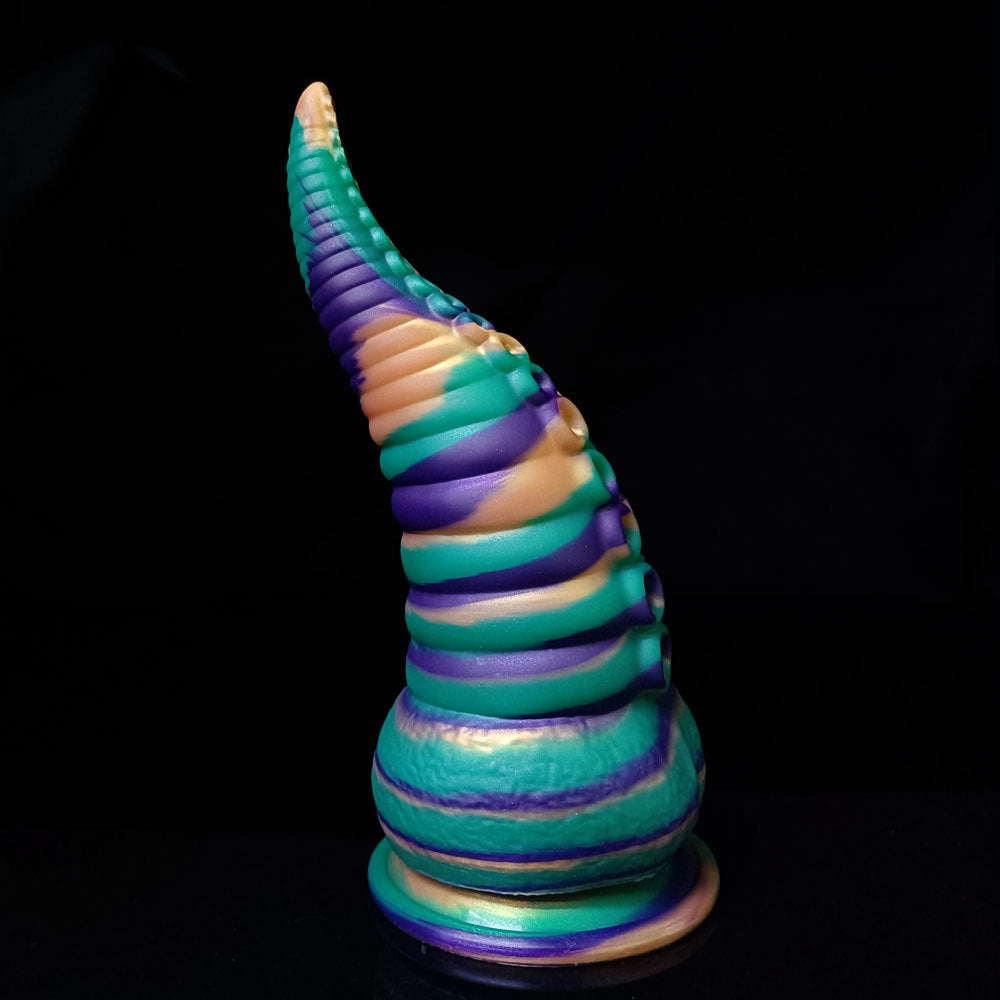 Gode anal en silicone à tentacules de 22,9 cm (9 po) en forme de pieuvre