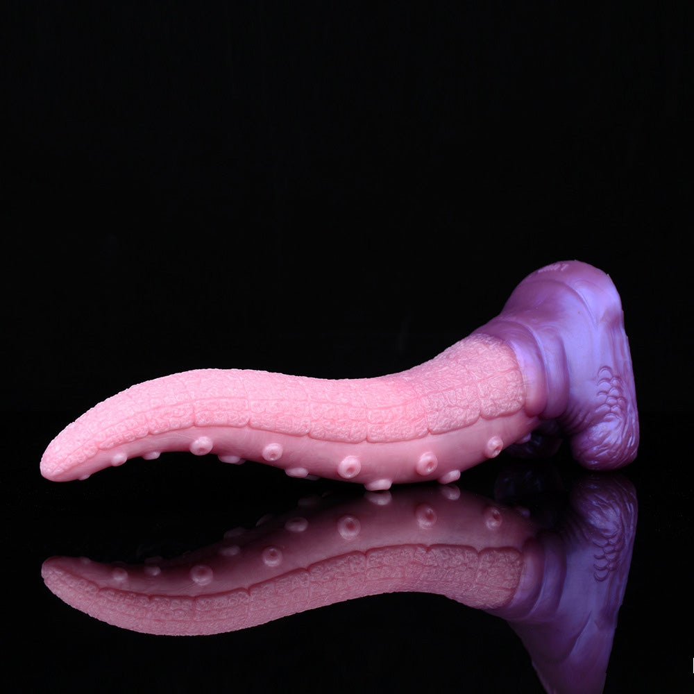 Gode tentacule énorme en silicone de 11 pouces rose