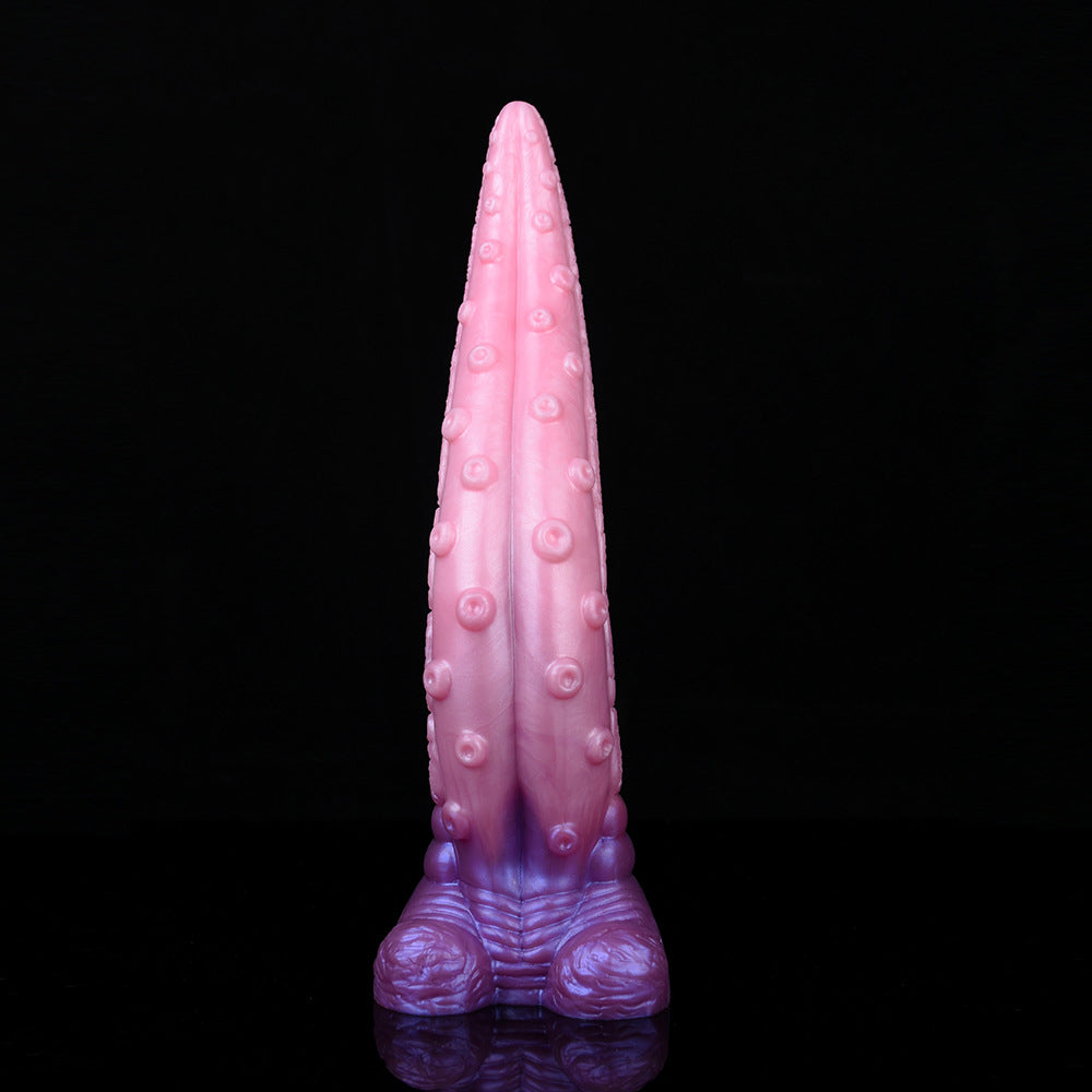 Gode tentacule énorme en silicone de 11 pouces rose