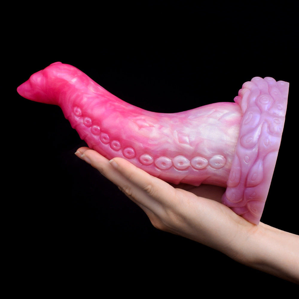 Gode tentacule monstre 20,3 cm rose