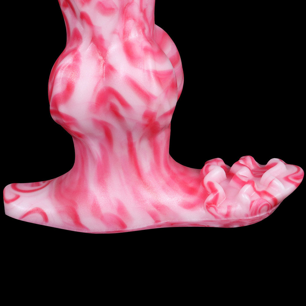 Gode tentacule monstre en silicone avec vibrations de 6 pouces
