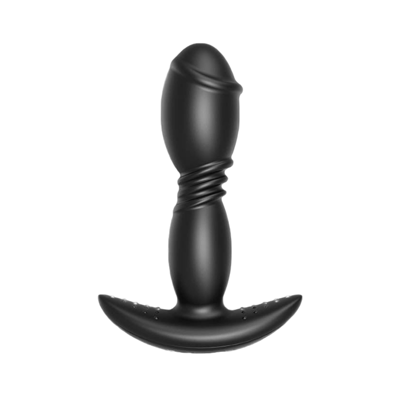 VIBRATING ANAL TOYS SMALL 4 INCH BLACK