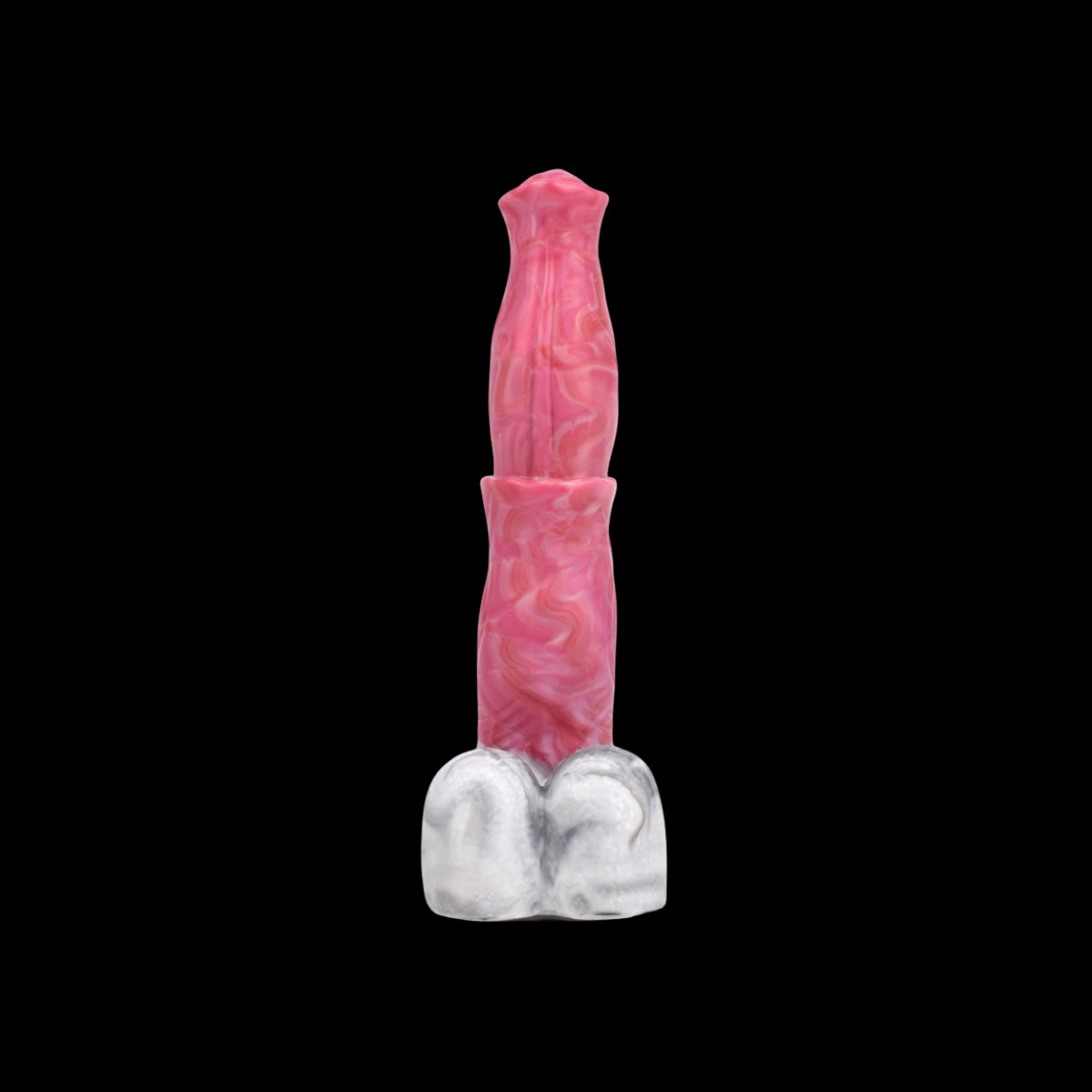 Gode cheval en silicone 22,9 cm avec ventouse fantaisie