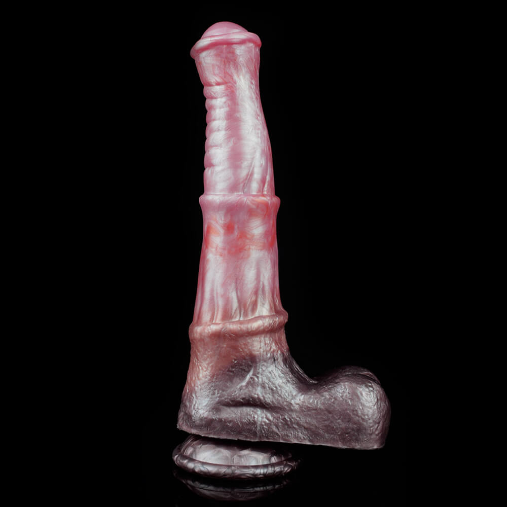 ÉNORME GODE DE CHEVAL EN SILICONE AVEC VENTOUSE DE 13 POUCES