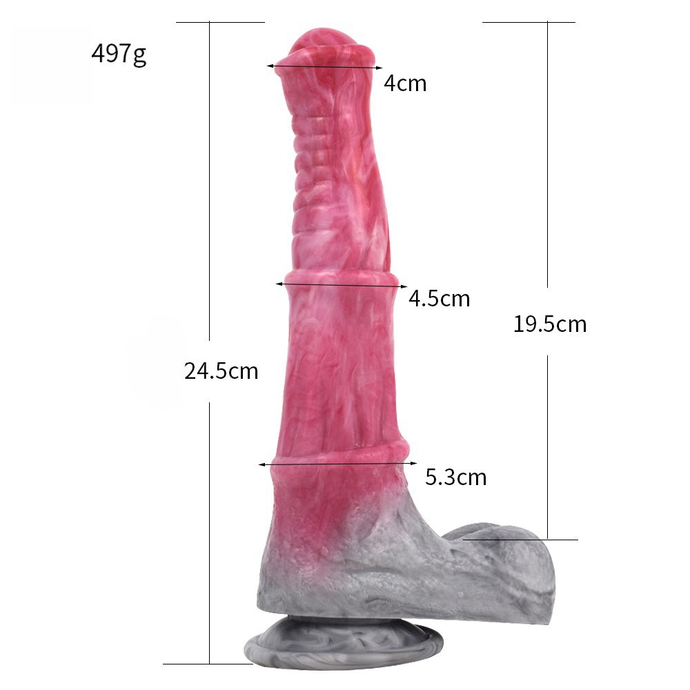 DILDO CHEVAL SILICONE 9 POUCES FANTASY
