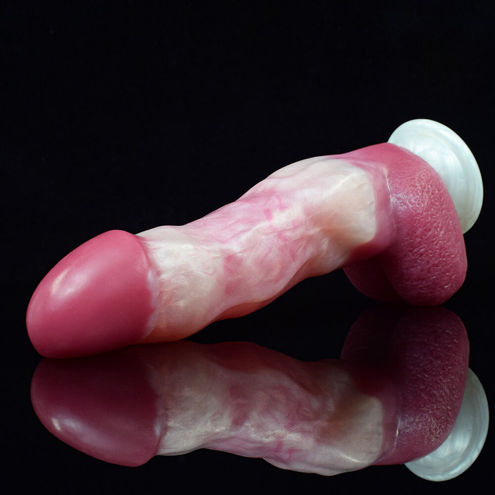 a knotted dildo