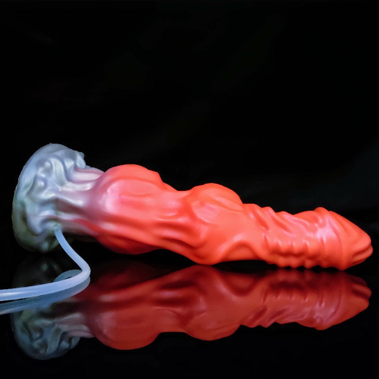 DILDO ÉJACULATEUR DRAGON SILICONE 9 POUCES MONSTRE