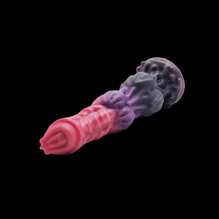 DILDO POUR CHIEN MONSTRE NOUÉ EN SILICONE 9 POUCES