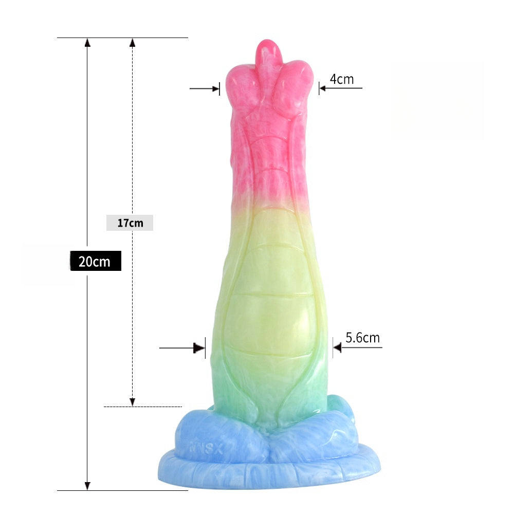 a colorful dildo