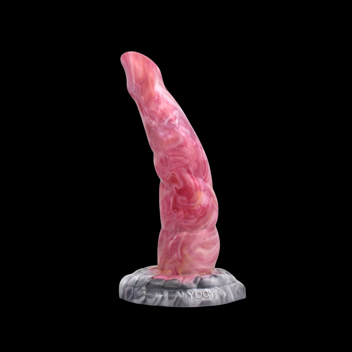 Gode tentacule monstre en silicone 20,3 cm noir rouge