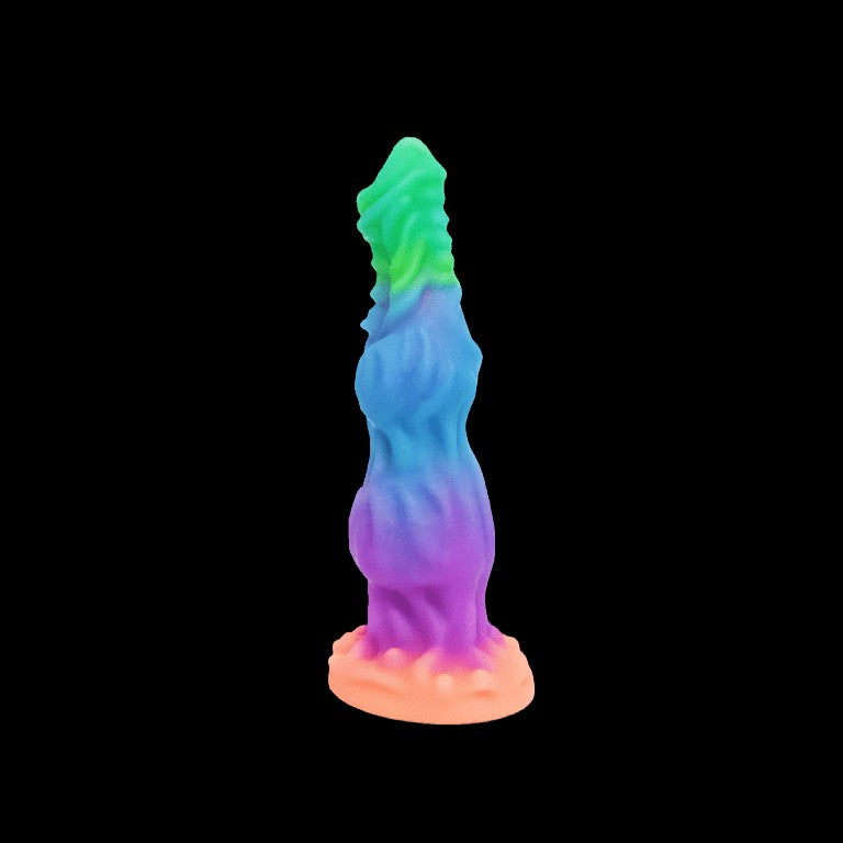 Gode Monstre Brille Dans Le Noir En Silicone De 9 Pouces