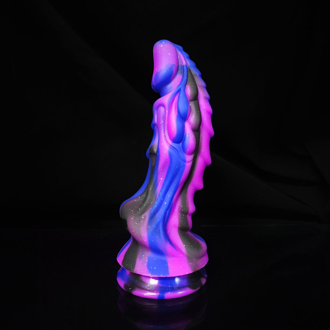 Gode Monstre Brille Dans Le Noir En Silicone De 20,3 Cm