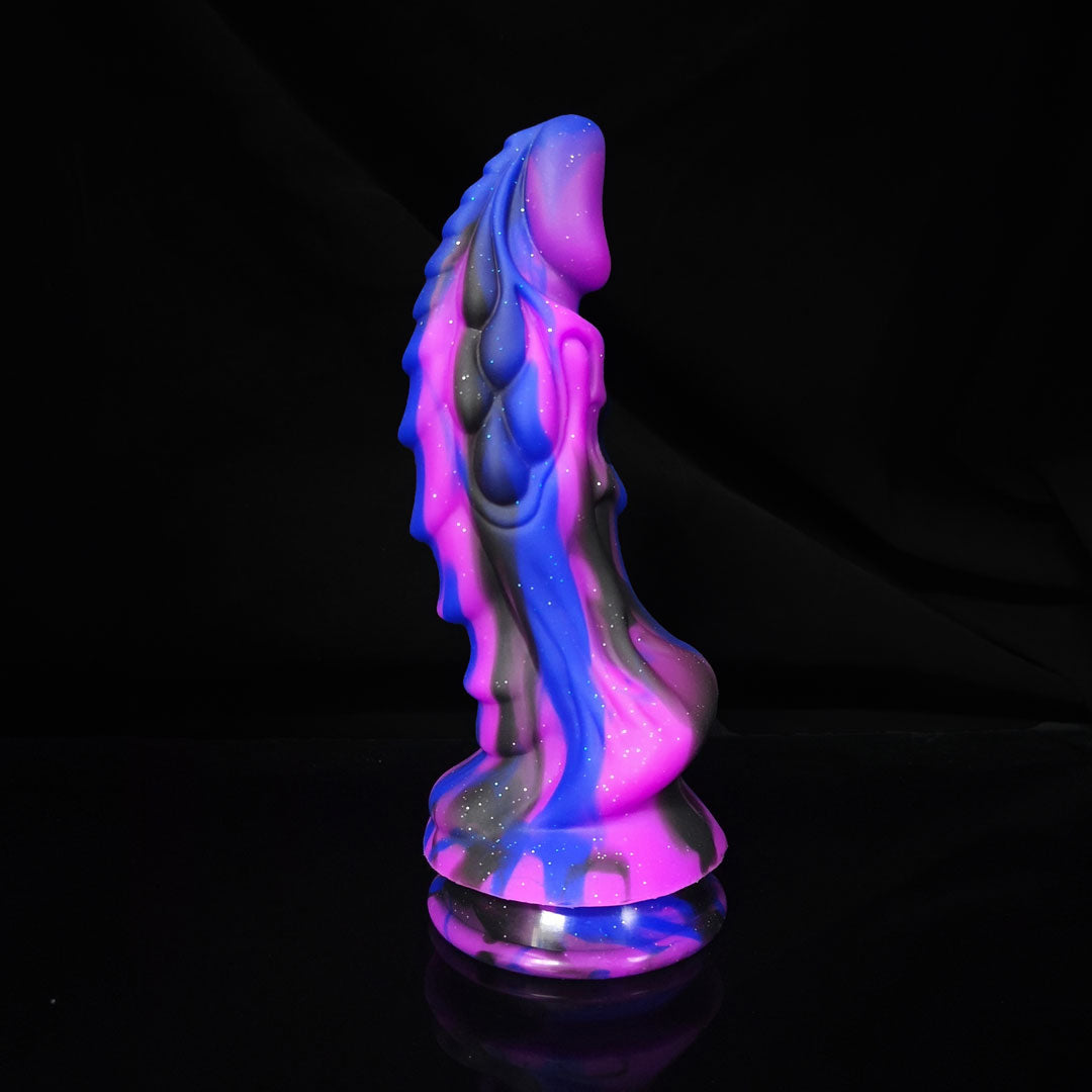 Gode Monstre Brille Dans Le Noir En Silicone De 20,3 Cm