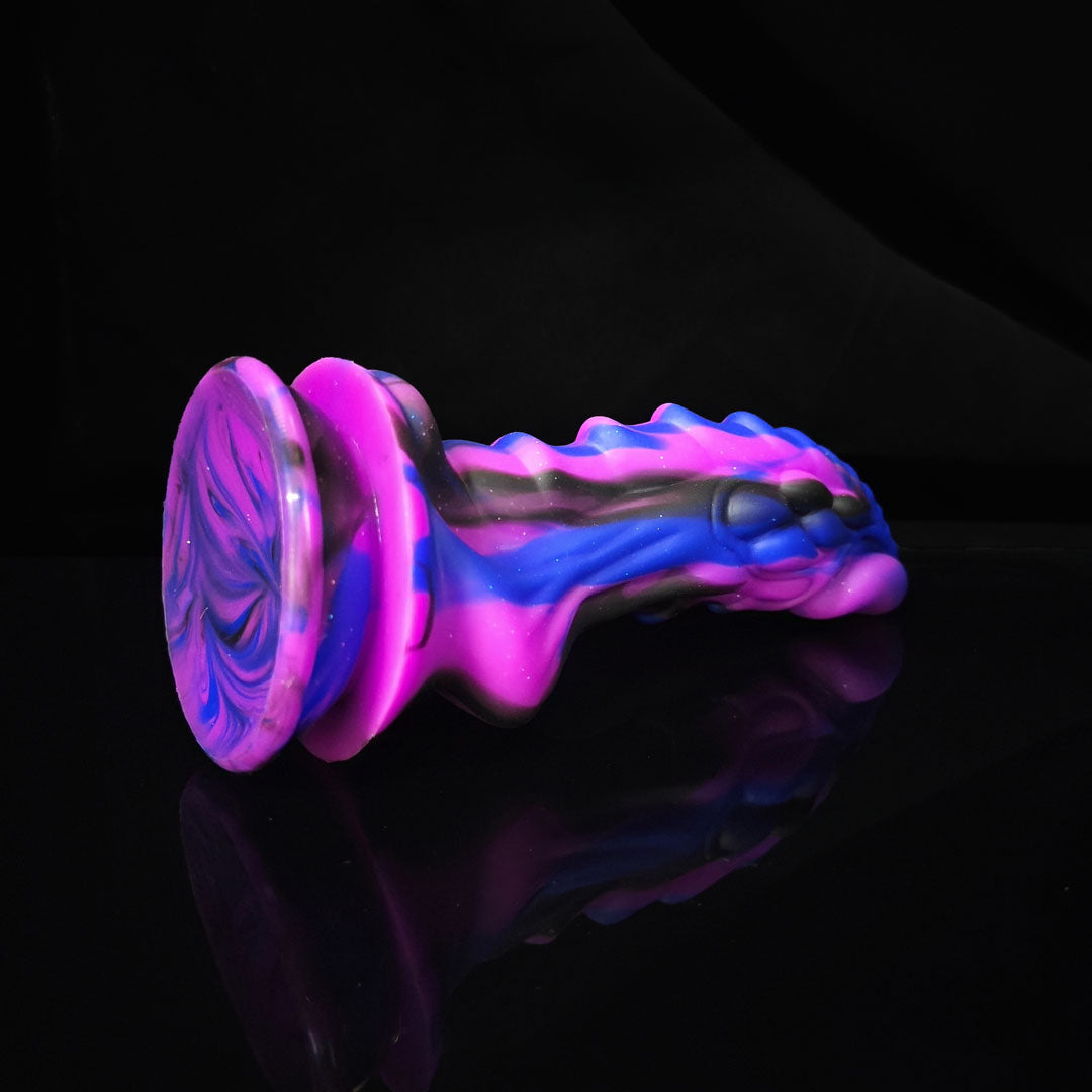 Gode Monstre Brille Dans Le Noir En Silicone De 20,3 Cm