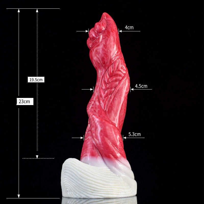 a pink dragon dildo