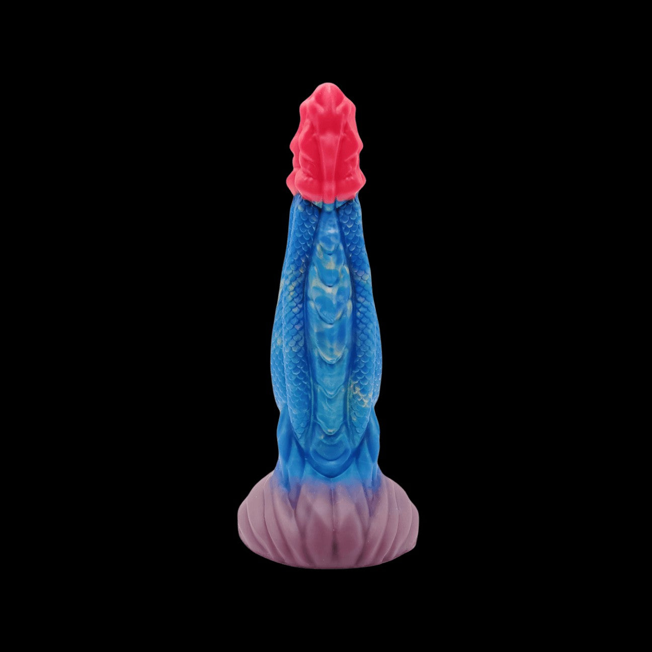 Gode tentacule monstre en silicone 20,3 cm bleu