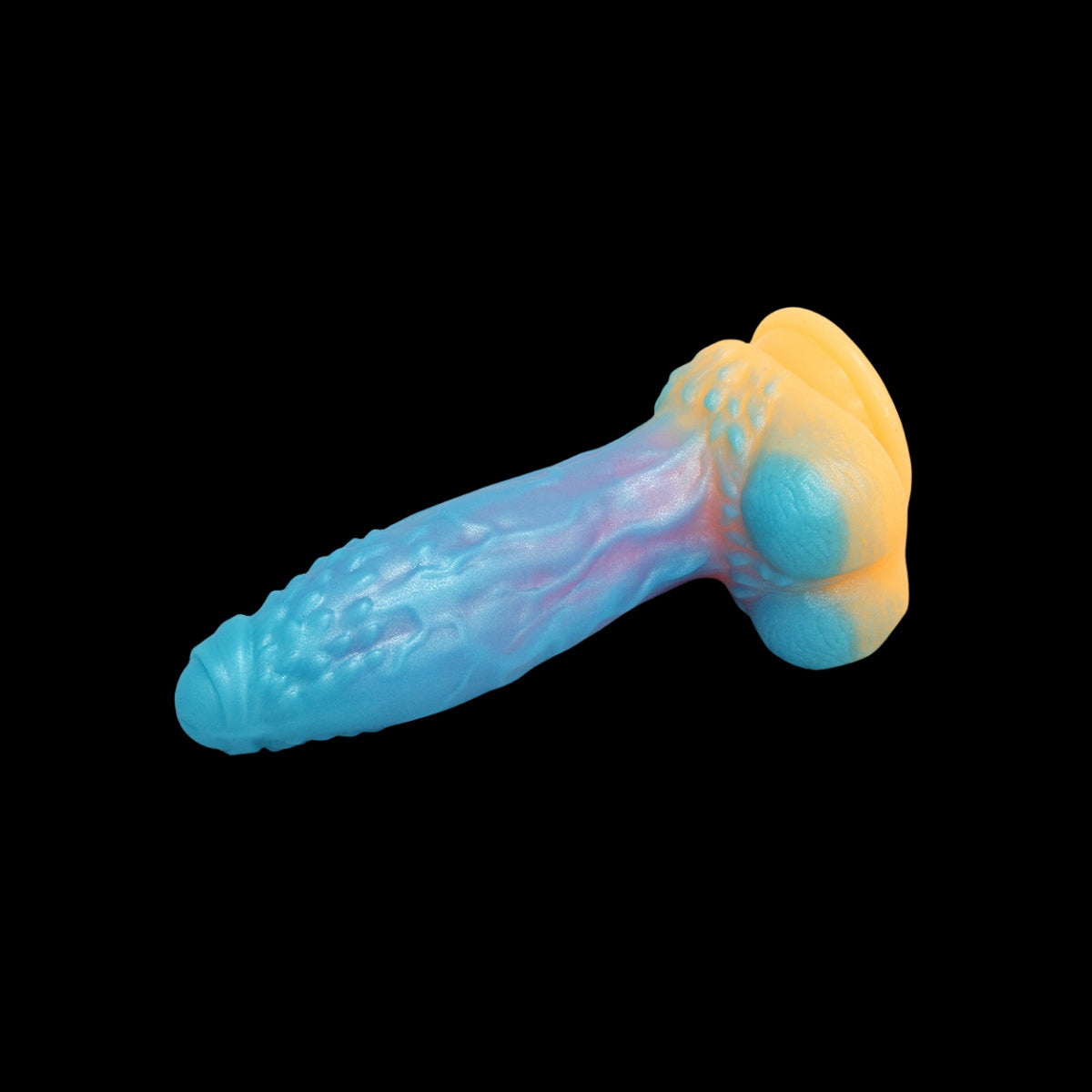 Gode Monstre Fantaisie en Silicone 10 pouces Brille dans le Noir
