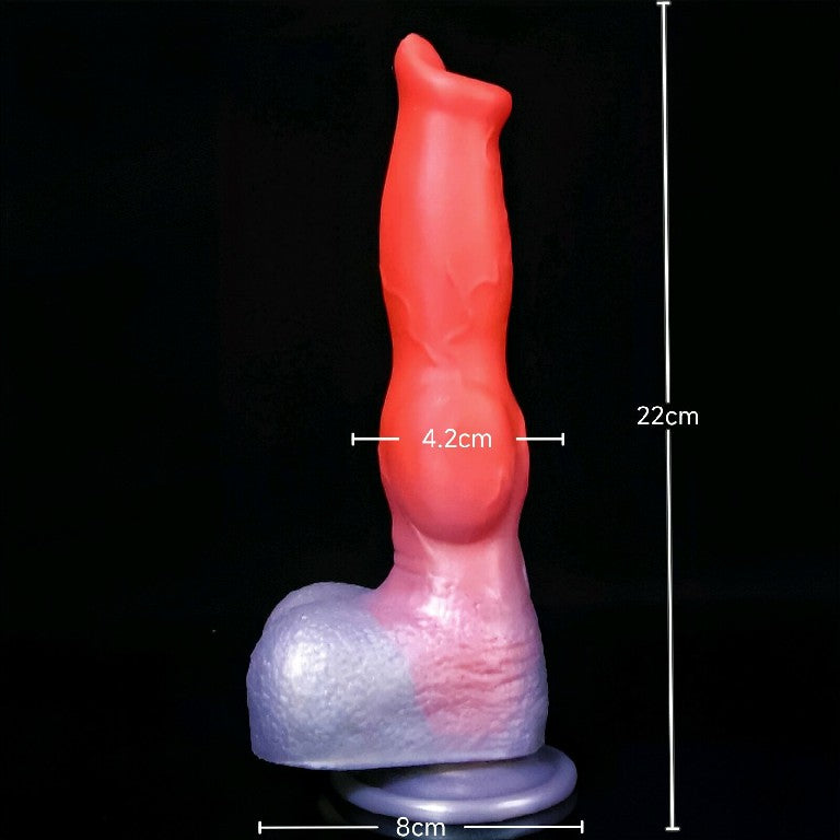 HORSE DILDO ANAL 8 INCH SILICONE