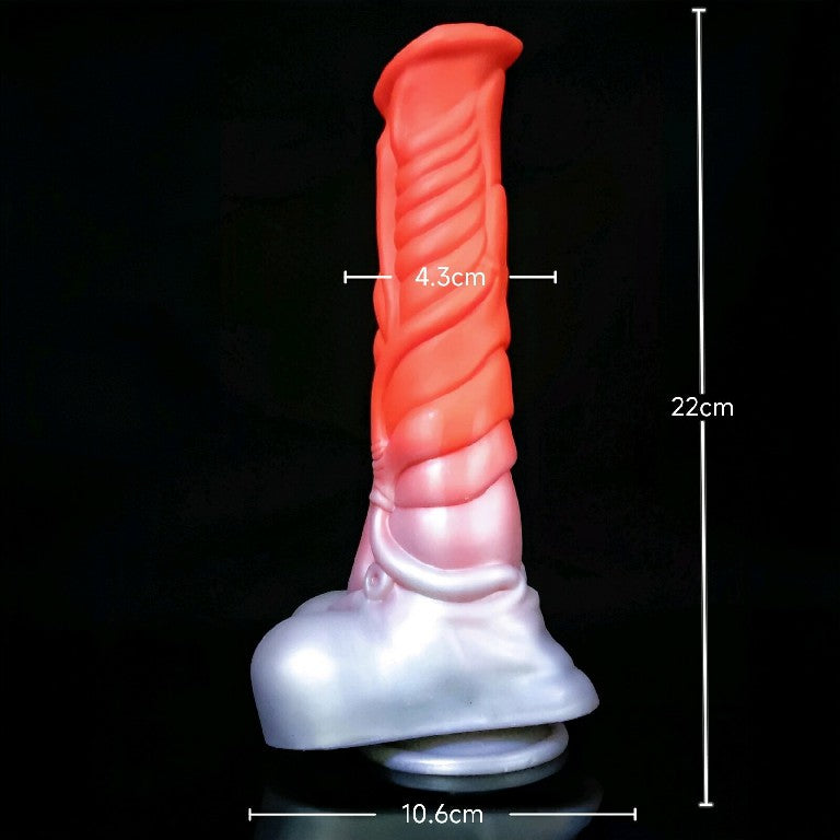 Gode Monstre Cheval 8 pouces en silicone