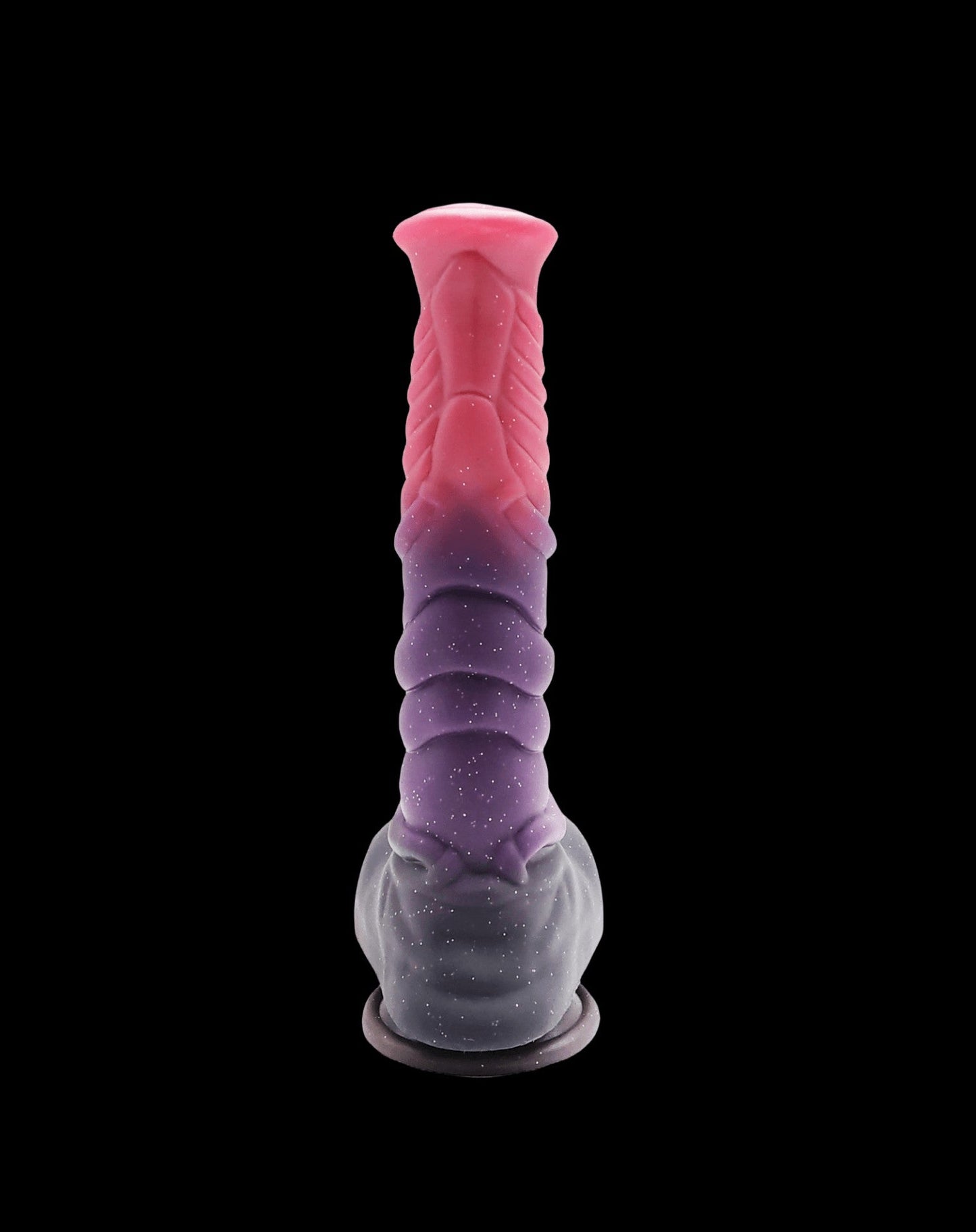 Gode cheval monstre en silicone 20,3 cm noué
