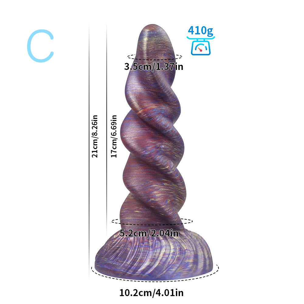 Gode Monstre Weird Fantasy Silicone 20,3 cm Violet