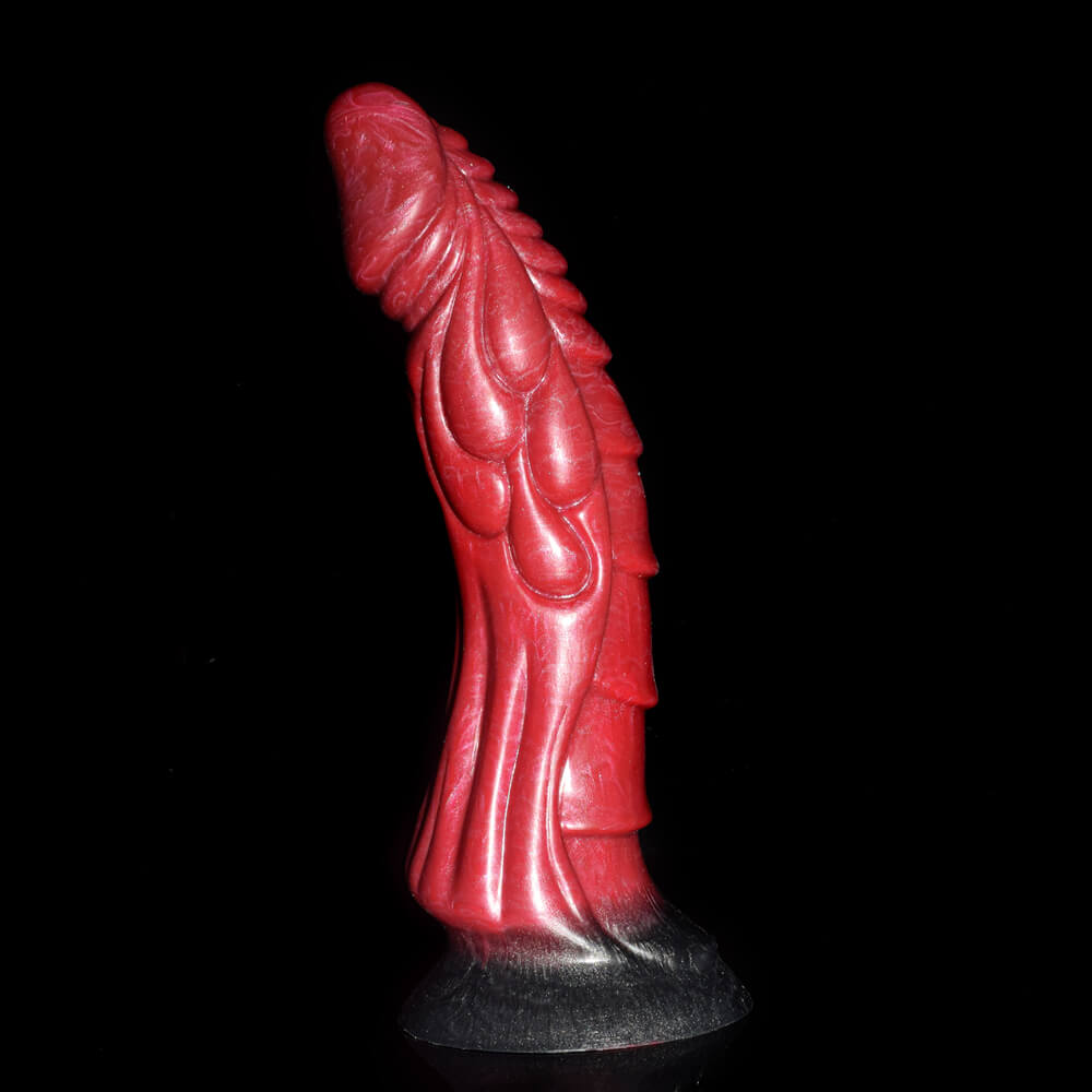 Gode Monstre Noué En Silicone 9 Pouces Rose