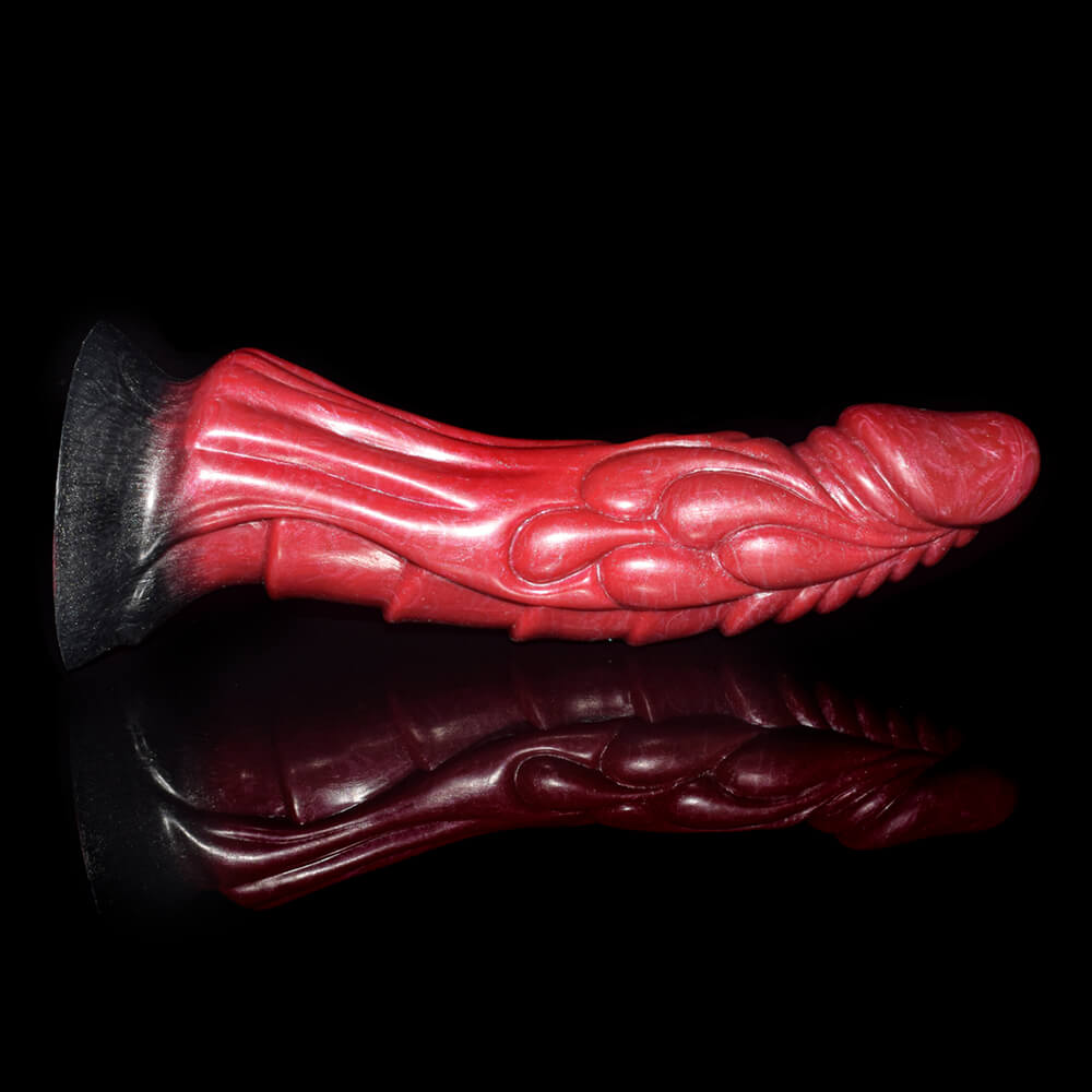 Gode Monstre Noué En Silicone 9 Pouces Rose