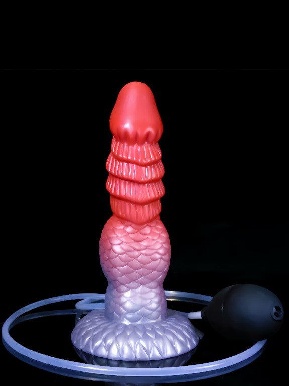 DILDO SQUIRTING EJACUL SILICONE 8 POUCES