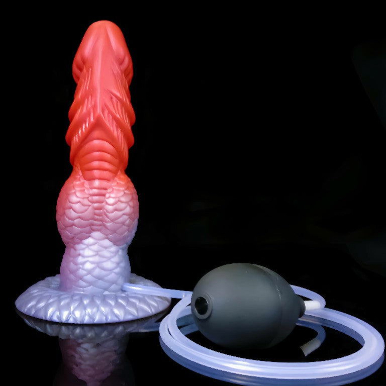 DILDO SQUIRTING EJACUL SILICONE 8 POUCES