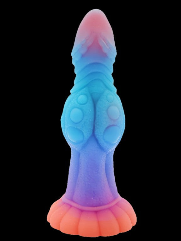 Gode monstre phosphorescent de 7 pouces de diamètre