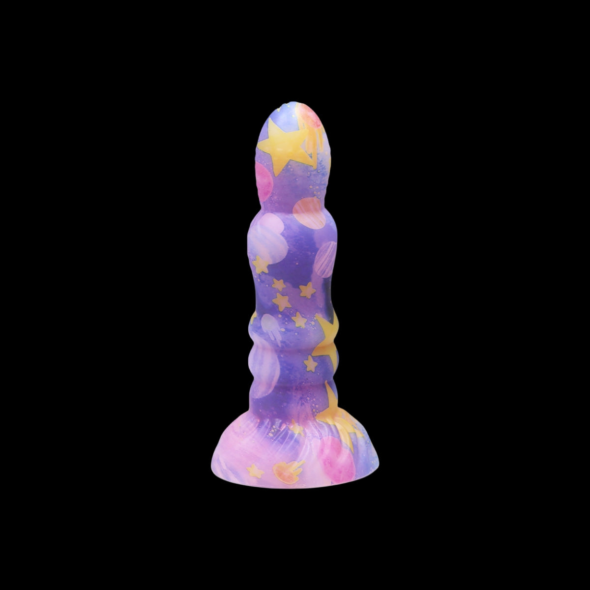 Gode Monstre Noué Fantaisie Silicone 7 pouces Rose