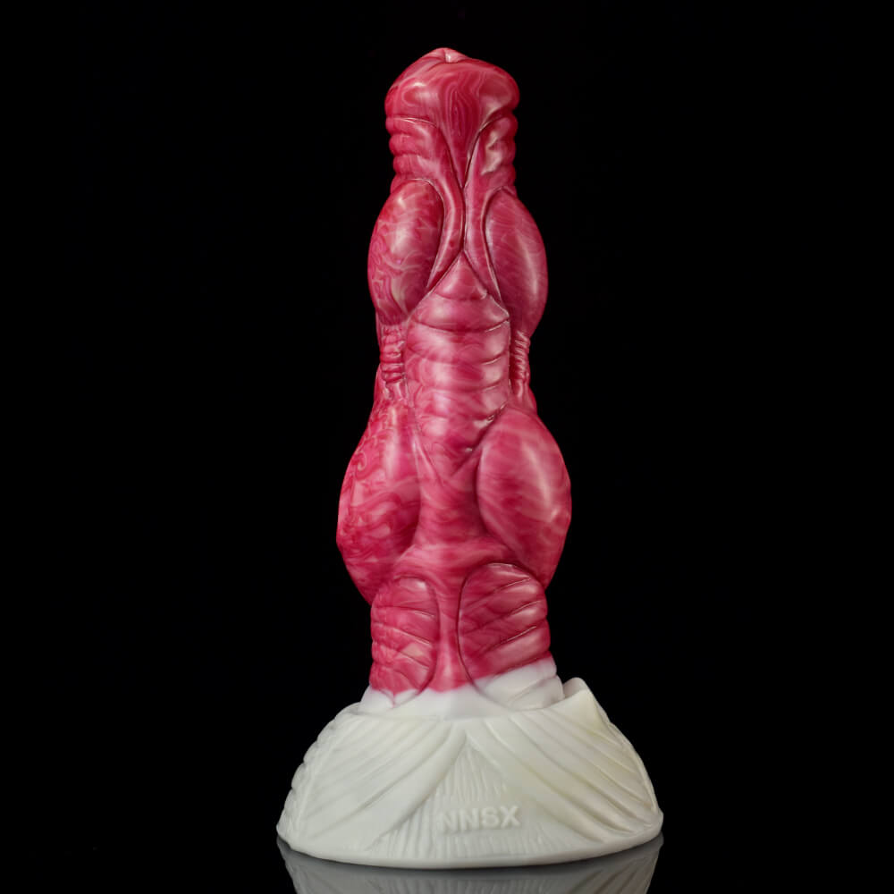 a pink wolf dildo