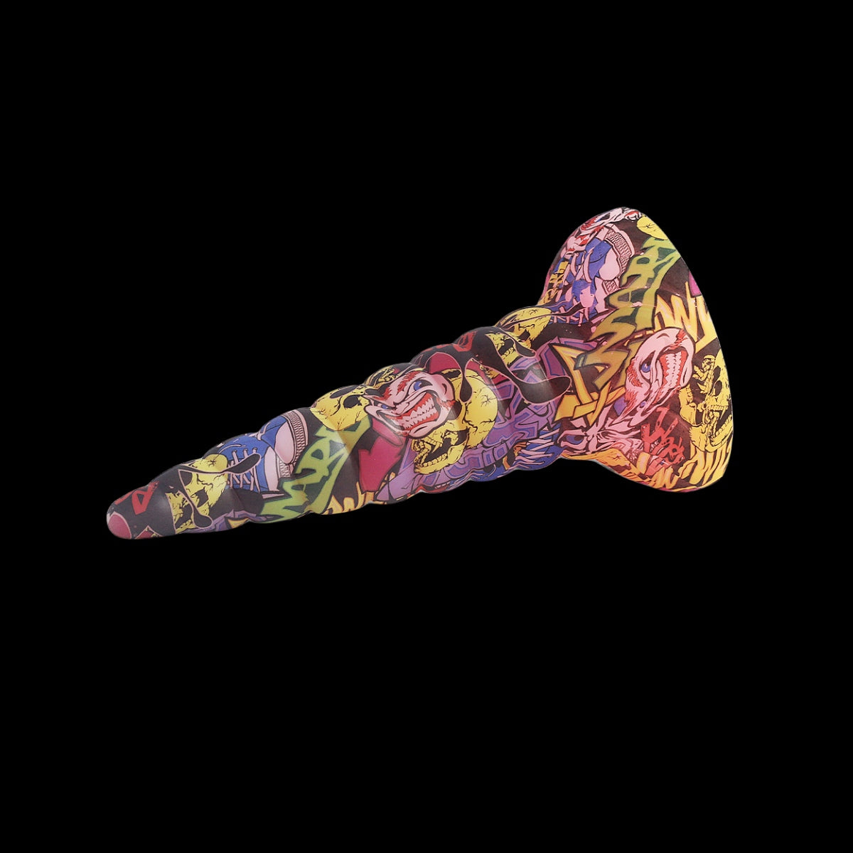 ANAL DILDO SILICONE 7 INCH COLORFUL